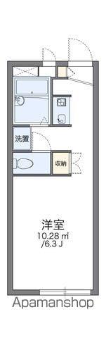 レオパレスSETO LANDS M&K(1K/2階)の間取り写真