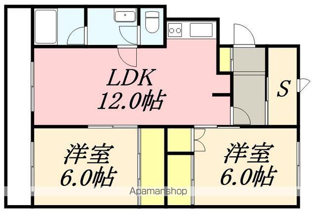マイライフ日吉B棟(2LDK/2階)の間取り写真