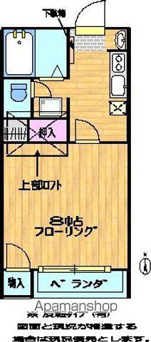 コーポプレジデントB(1K/1階)の間取り写真