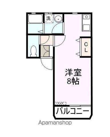 C-TERRACE参宮通(ワンルーム/1階)の間取り写真