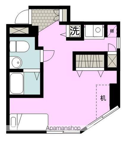 グリーン・ヴュー七間町(ワンルーム/3階)の間取り写真