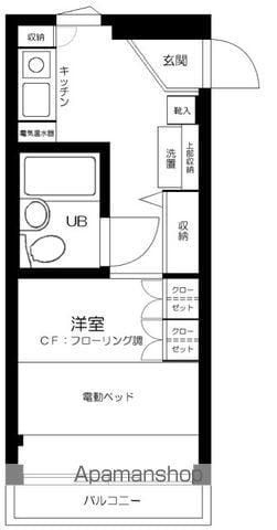 ピアレス上池袋 3階階 間取り
