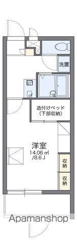 レオパレスウィンⅡ(1K/1階)の間取り写真