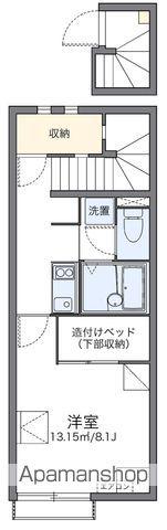 レオネクストMANA(1K/2階)の間取り写真