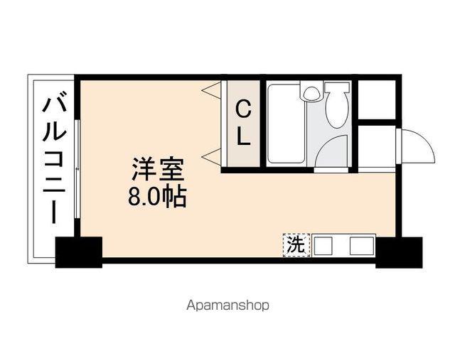 サンヴェルデ太田(ワンルーム/3階)の間取り写真