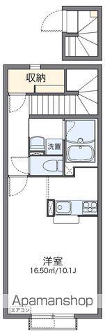 レオネクストフローラ南館(1K/2階)の間取り写真