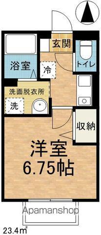 メゾンコート(1K/1階)の間取り写真