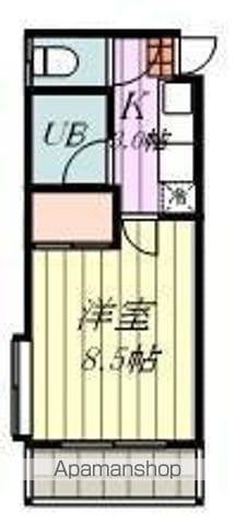 AMBER辻(1K/3階)の間取り写真