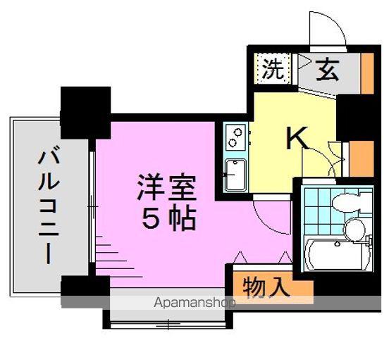 トーシンフェニックス高円寺弐番館(1K/10階)の間取り写真