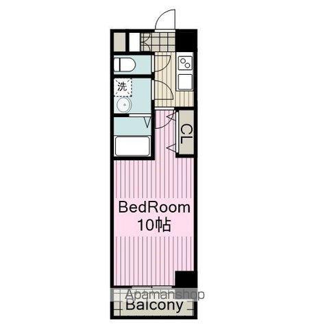 S-RESIDENCE春日井(1K/12階)の間取り写真
