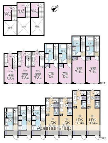 MOK-TERRACE NERIMA VILLA(ワンルーム/1階)の間取り写真