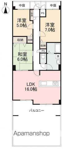 CLEMENT10(3LDK/1階)の間取り写真