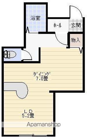 FISTA駅南(1LDK/4階)の間取り写真
