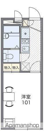 レオパレス上柏尾(1K/2階)の間取り写真