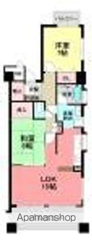 アーバンビュー尾道西御所 1402号(2LDK/14階)の間取り写真