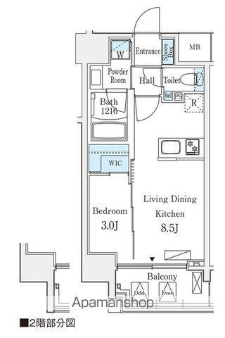 デュオフラッツ池袋(1LDK/5階)の間取り写真
