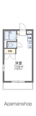 レオパレスサウス FOREST(1K/2階)の間取り写真