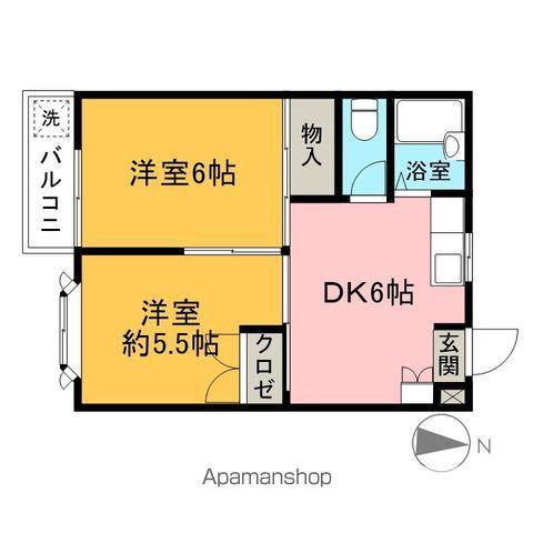 アップルハイツ 2階階 間取り