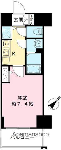 エスリード新栄グランラグジェ(1K/15階)の間取り写真