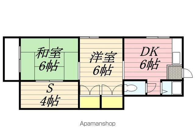 シティコーポ堤(3DK/3階)の間取り写真