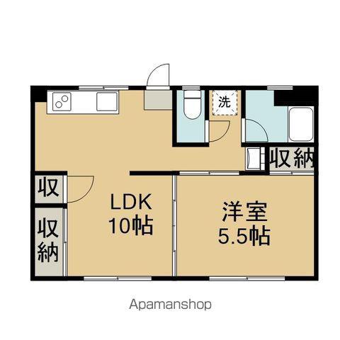 やげん和木テラス(1LDK/2階)の間取り写真