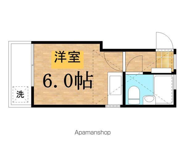 サンパーク桜ヶ丘Ⅱ(1K/1階)の間取り写真