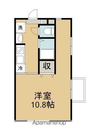 アムール南加木屋(1K/1階)の間取り写真