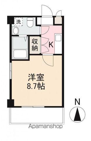 プレシャスタイム中野町(1K/1階)の間取り写真