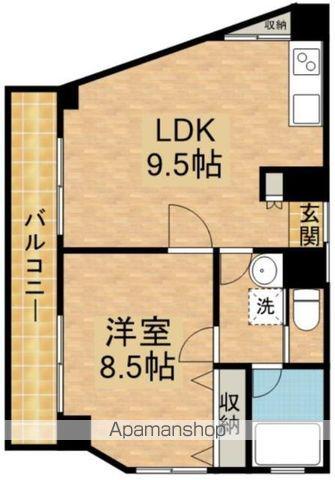 三和駒込 6階階 間取り