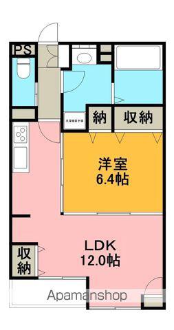 ジュエルモンテレーゼⅡ(1LDK/1階)の間取り写真