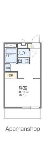 レオパレスりんどう(1K/2階)の間取り写真