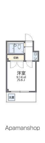 レオパレス春吉(1K/3階)の間取り写真