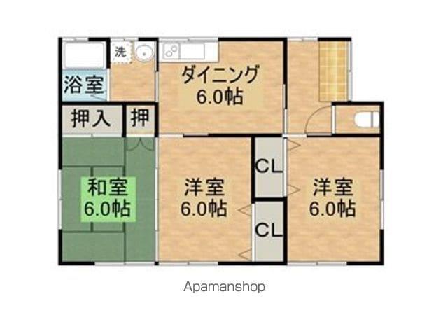 日豊本線 三股駅 徒歩14分 1階建 築22年(3DK)の間取り写真