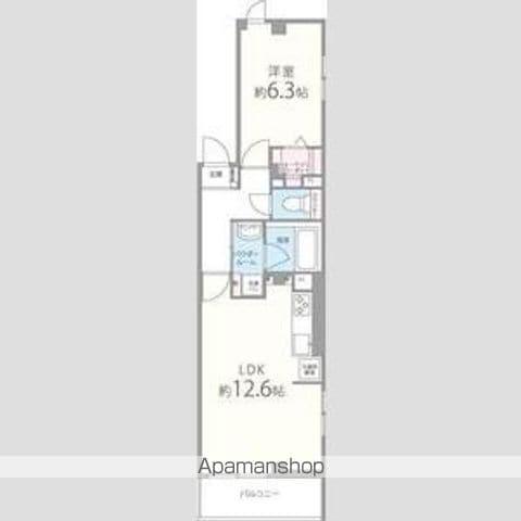 KOTOBUKI(1LDK/3階)の間取り写真