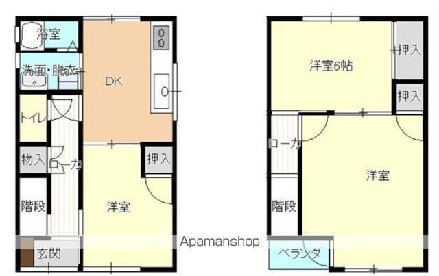 セントポーリア(3DK)の間取り写真