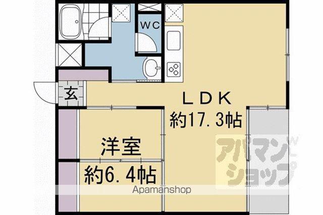 MAHIA・SAN-YOU(1LDK/1階)の間取り写真