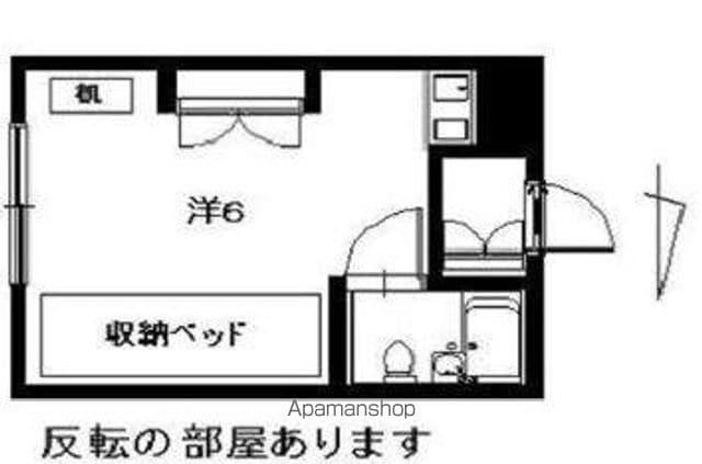 フォレスト錦町(ワンルーム/2階)の間取り写真