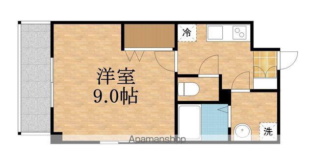 GRANDCIEL都島(1K/4階)の間取り写真