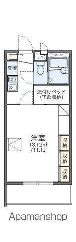 レオパレスAST(1K/2階)の間取り写真