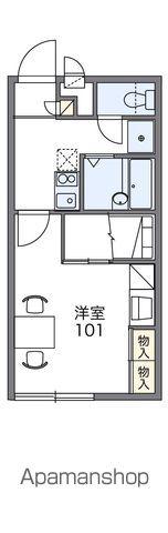 レオパレスINOUE(1K/1階)の間取り写真