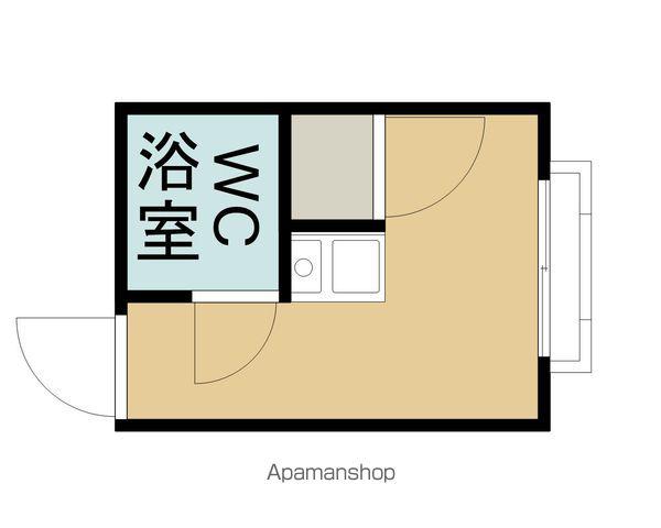 シティハイツマスダ(1K/1階)の間取り写真