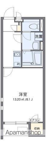 クレイノサンライズ(1K/2階)の間取り写真