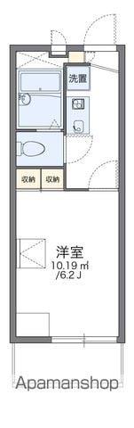 レオパレスMINAMINOⅡ(1K/2階)の間取り写真
