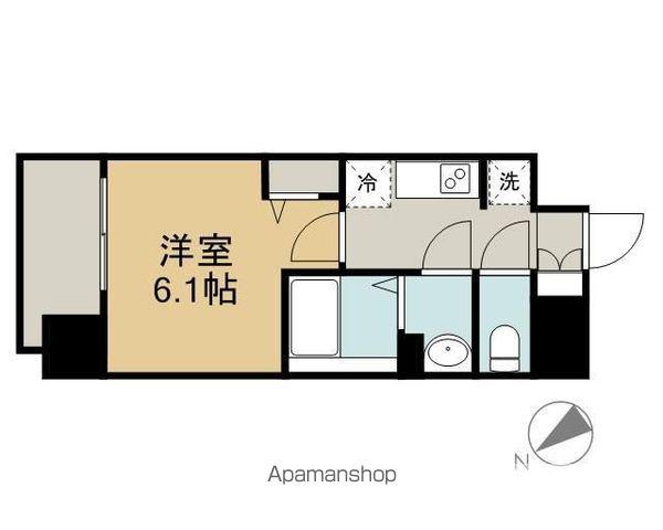 アステリ鶴舞トゥリア(1K/5階)の間取り写真