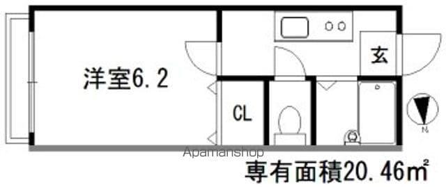JMテラス5 1階階 間取り