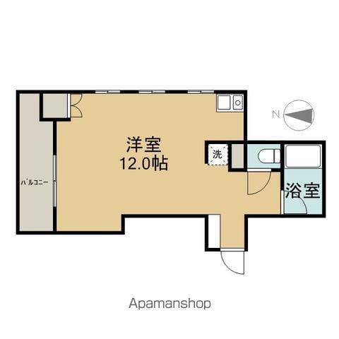 ジュネパレス(ワンルーム/3階)の間取り写真