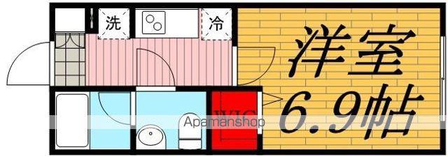 クレドメゾン吉祥寺(1K/1階)の間取り写真