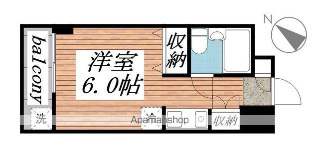 メゾン・ド・アベニュー(ワンルーム/4階)の間取り写真