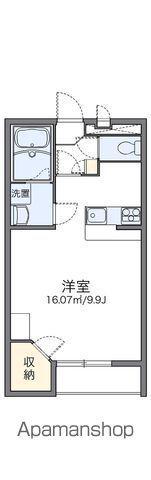 レオパレス双柳1番館(1K/1階)の間取り写真