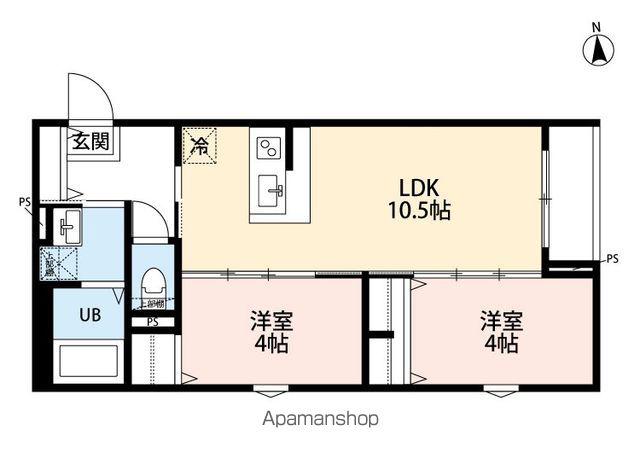 RH 西台(2LDK/1階)の間取り写真
